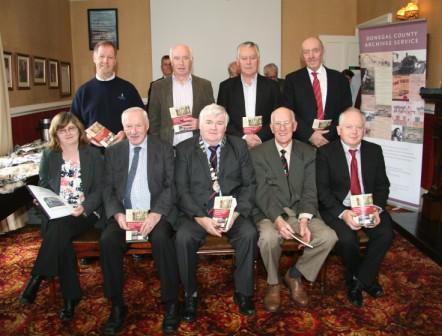 Buncrana Town Council book launch members